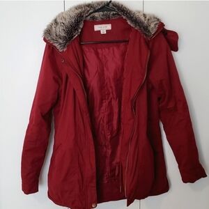 Adam Levine Burgundy Red Coat Size Medium